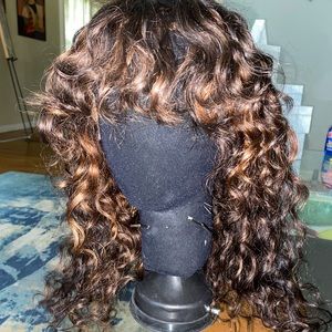 100% Human Hair Lace Front Wig